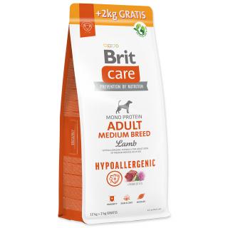 BRIT Care Dog Hypoallergenic Adult Medium Breed 12 + 2kg