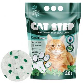 Cat Step Crystal Fresh Mint 1,67 kg, 3,8 l