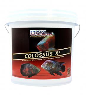 Colossus X2 - plovoucí pelety pro velké cichlidy a rejnoky Hmotnost: 2000g