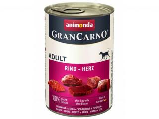 GRANCARNO Adult - hovězí , srdce 400g