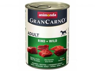 GRANCARNO Adult - hovězí + zvěřina 400g