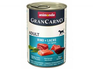 GRANCARNO Adult - losos + špenát 400 g