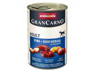 GRANCARNO Adult - uzený úhoř + brambory 400 g