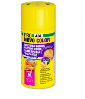JBL Krmivo ProNovo Color Flakes M, 100 ml
