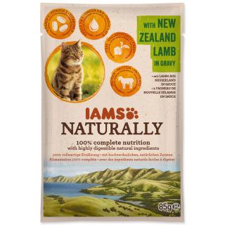 Kapsička IAMS Cat Naturally with New Zealand Lamb in Gravy