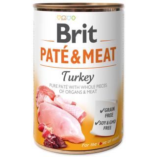 Konzerva BRIT Paté & Meat Turkey 400g