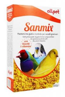 Krmivo pro Ptáky SANMIX, vlhké, vaječné 1kg