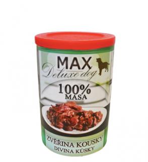 MAX deluxe zvěřina kousky 400 g