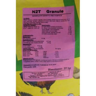 N2T granule - krmení nosnic během snášky 10kg