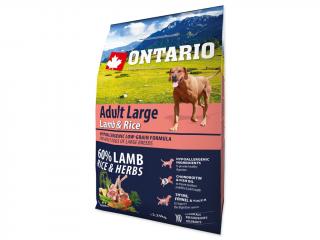 Ontario Adult Large Lamb & Rice 2,25kg