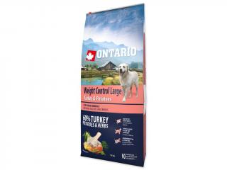 Ontario Adult Large Weight Control Turkey & Potatoes & Herbs kg: 12kg