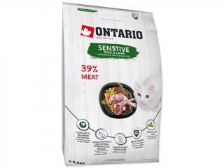 ONTARIO Cat Sensitive / Derma 6,5kg