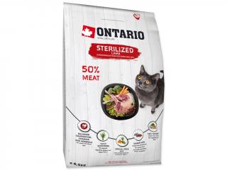 ONTARIO Cat Sterilised Lamb 6,5kg