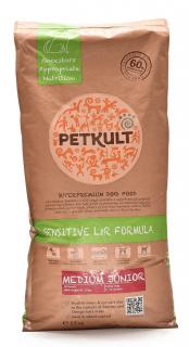 PETKULT dog MEDIUM JUNIOR lamb/rice 2 kg