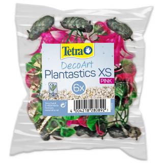 Rostliny TETRA DecoArt Plantastics XS růžové 6ks