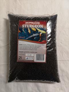 STURGEON SUPREME-10 - krmení pro jesetery Objem balení: 1l, Velikost granule: 3mm