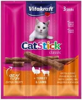 Vitakraft Cat Stick mini krůta-jehně 3x6g