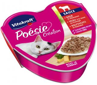 Vitakraft Poésie telecí v sýrové omáčce 85g