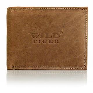 Elegantní pánská peněženka WILD Barva: Světle hnědá