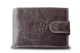 Elegantní pánská peněženka WILD Barva: Tmavě hnědá