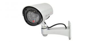 Imitace bezpečnostní kamery CCD (Dummy IR Camera)