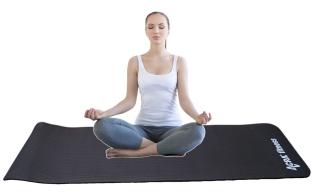 NBR Yoga Mat podložka, 1830x600x12 mm, černá