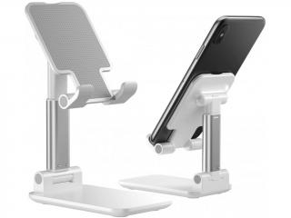 Praktický stolní držák na telefon i tablet Barva: Bílá