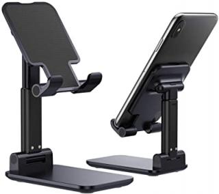 Praktický stolní držák na telefon i tablet Barva: Černá