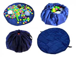 Toy Storage Bag 2v1 hrací deka vak na hračky 140cm