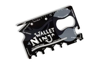 Wallet Ninja 18v1 - Multifunkční karta do každé peněženky