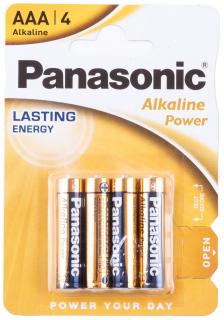 Baterie PANASONIC BRONZE LR03/4 AAA 4 ks