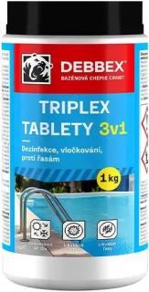 Bazénová chemie Cranit Triplex tablety 1kg DenBraven