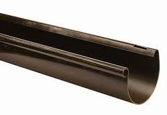 Okapy žlab 250 mm pozink RAL 8017 hnědý 2m EVROmat