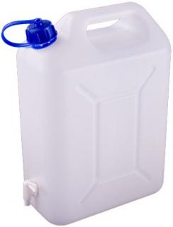 Plastový kanystr s kohoutkem 10 litrů na vodu