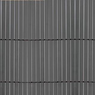 Rákosový plot COLORADO 1,5 x 5 m umělý rákos šedý (stínění 85%)