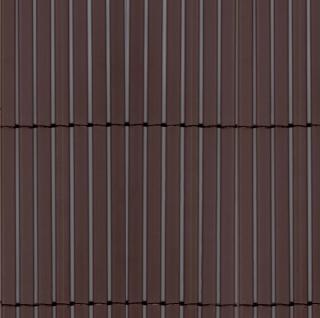 Rákosový plot COLORADO 1 x 5 m umělý rákos tmavě hnědý (stínění 85%)