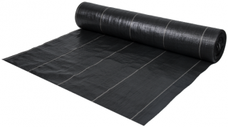 Tkaná mulčovací textilie BRADAS 135 g/m² černá 0,6 x 100 m