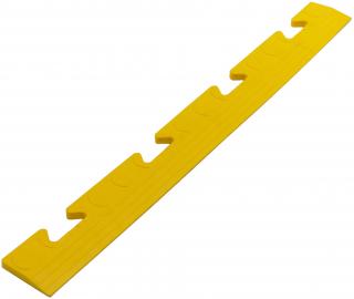 Ukončovací lišta LINEA TENAX BUBBLE LINE 48 x 5,1 x 0,8 cm vnitřní zámky žlutá 1 ks