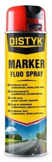 Značkovací sprej DISTYK MARKER FLUO SPRAY 500 ml žlutý