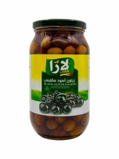Černé olivy salkini, Lara, 660g