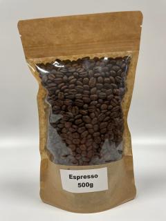 Espresso, zrnková káva, 500g (zrnková káva arabica)