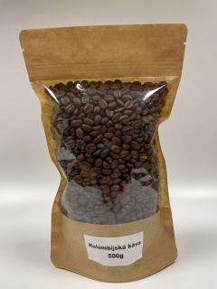 Kolumbijská zrnková káva  (zrnková káva arabica)