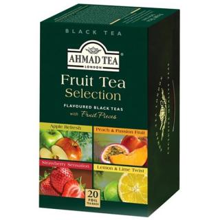 Ovocný čaj, selection, Ahmad tea, 20 alu sáčků