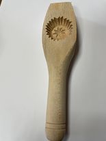 Tvořítka na maamoul, dřevěný, kulatý 4,5/2 cm
