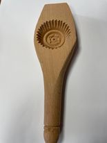 Tvořítka na maamoul, dřevěný, kulatý 6/2,5 cm