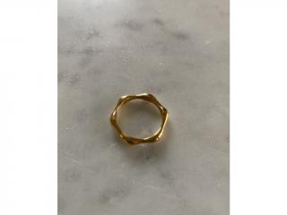 Storm ring Velikost: gold M - 17 cm