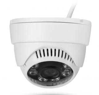 1080P FullHD 2.0Mpx Bezpečnostní Vnitřní IP kamera RJ-45 ONVIF bílá (Kompaktní vnitřní IP kamera s nočním viděním a vysokým rozlišením FullHD 1080P)