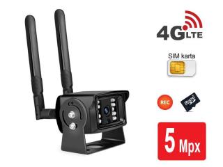 Venkovní 4G LTE IP kamera UltraHD 5.0MPx se záznamem na SD kartu + SIM zdarma (Autonomní bezdrátová venkovní 4G/LTE IP kamera s nočním viděním, ultra vysokým rozlišením 5.0MPx a slotem na MicroSD paměťové karty pro nahrávání záznamu, v kovovém provedení.)