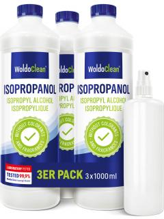 Isopropanol (3x1000ml) + lahvička s rozprašovačem