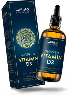 Vitamin D3 kapky 50 ml 1000 I.E. Carino®